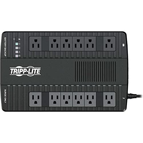 Tripp Lite Tripp Lite 750VA 460W 120V Line-Interactive UPS - 12 NEMA 5-15R Outlets, Double-Boost AVR, USB, Desktop/Wall-Mount (OMNISMART750MX), Black