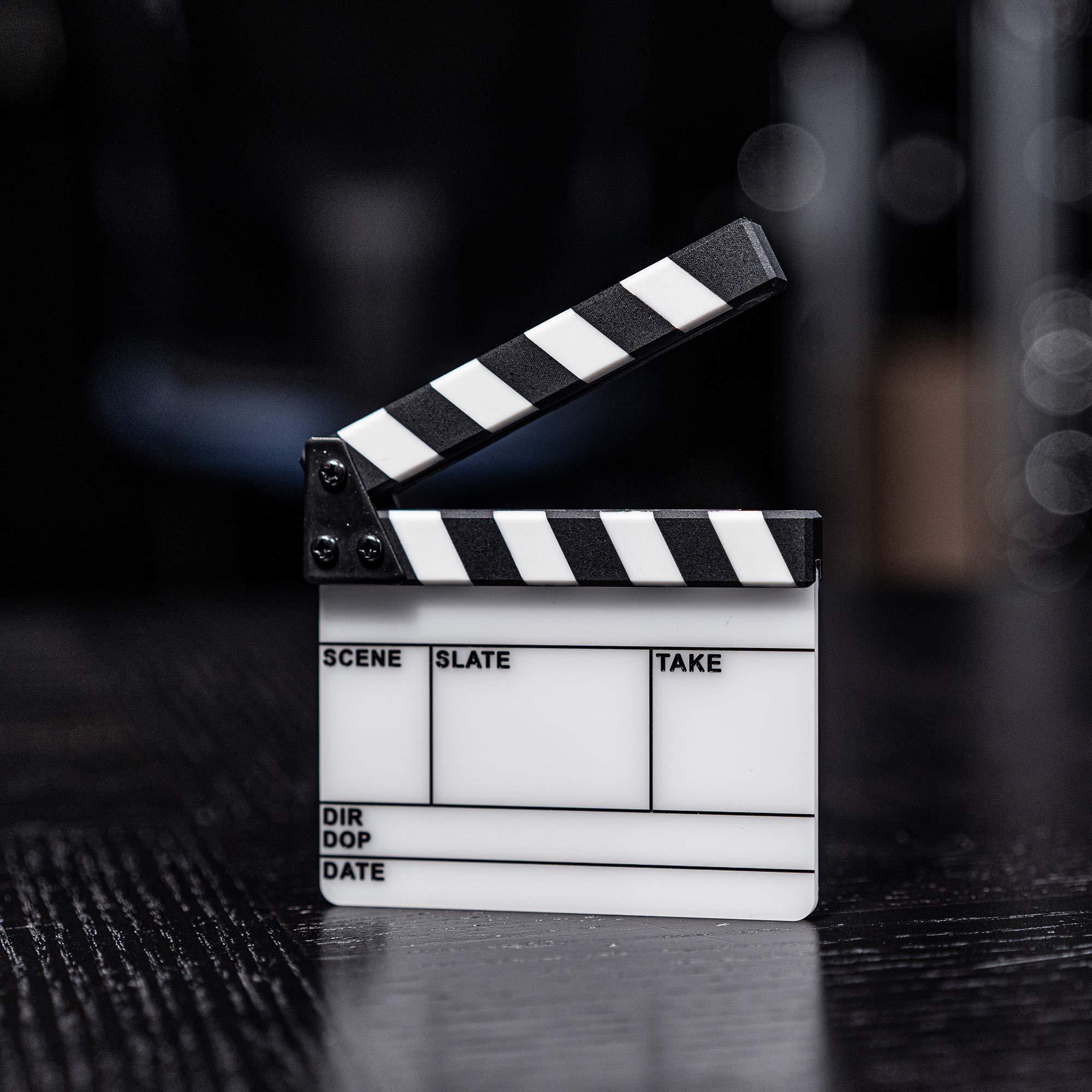 Filmsticks Filmsticks Professional All Weather Clapperboard Kits for Motion Picture & TV Production (Nano)