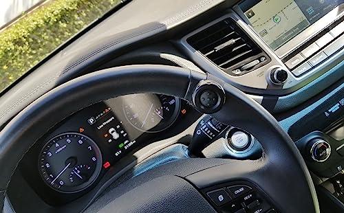 Pryme PRYMEBLU Bluetooth Wireless PTT Button Switch ZELLO, Wave Communicator, ESChat, Unity, Streamwide and Many Other PoC Push-to-Talk Apps (BT-PTT-ZU-Super Mini-Strap)