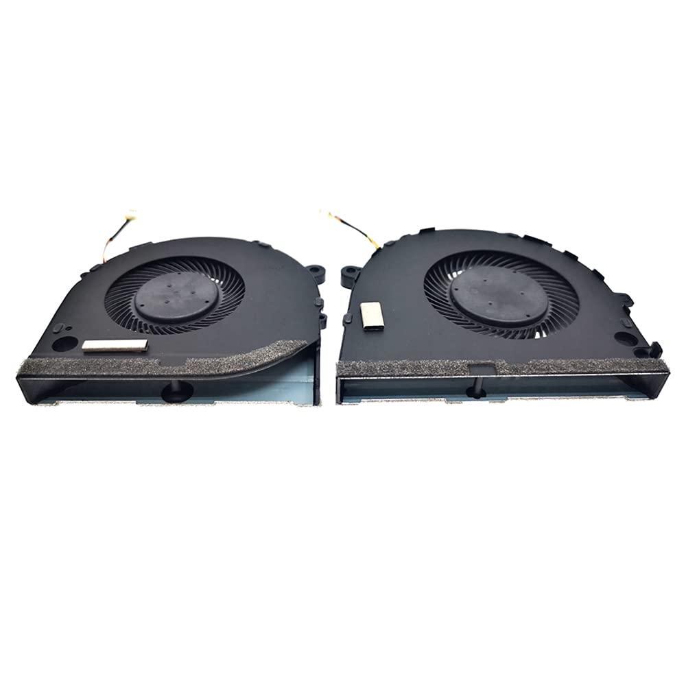 LAOKOEN New Replacement Cooling Fans for Dell G3-3579 G3 15 3579 Gaming Series Laptop CPU+GPU Fan One Pair P/N: 0GWMFV 0TJHF2 5V 0.5A (4-Pin 4-Wire)