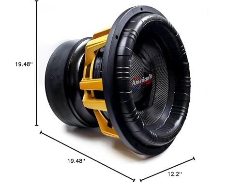 American Bass American Bass King 15" 1 Ohm 15000 Max Watts Car Subwoofer