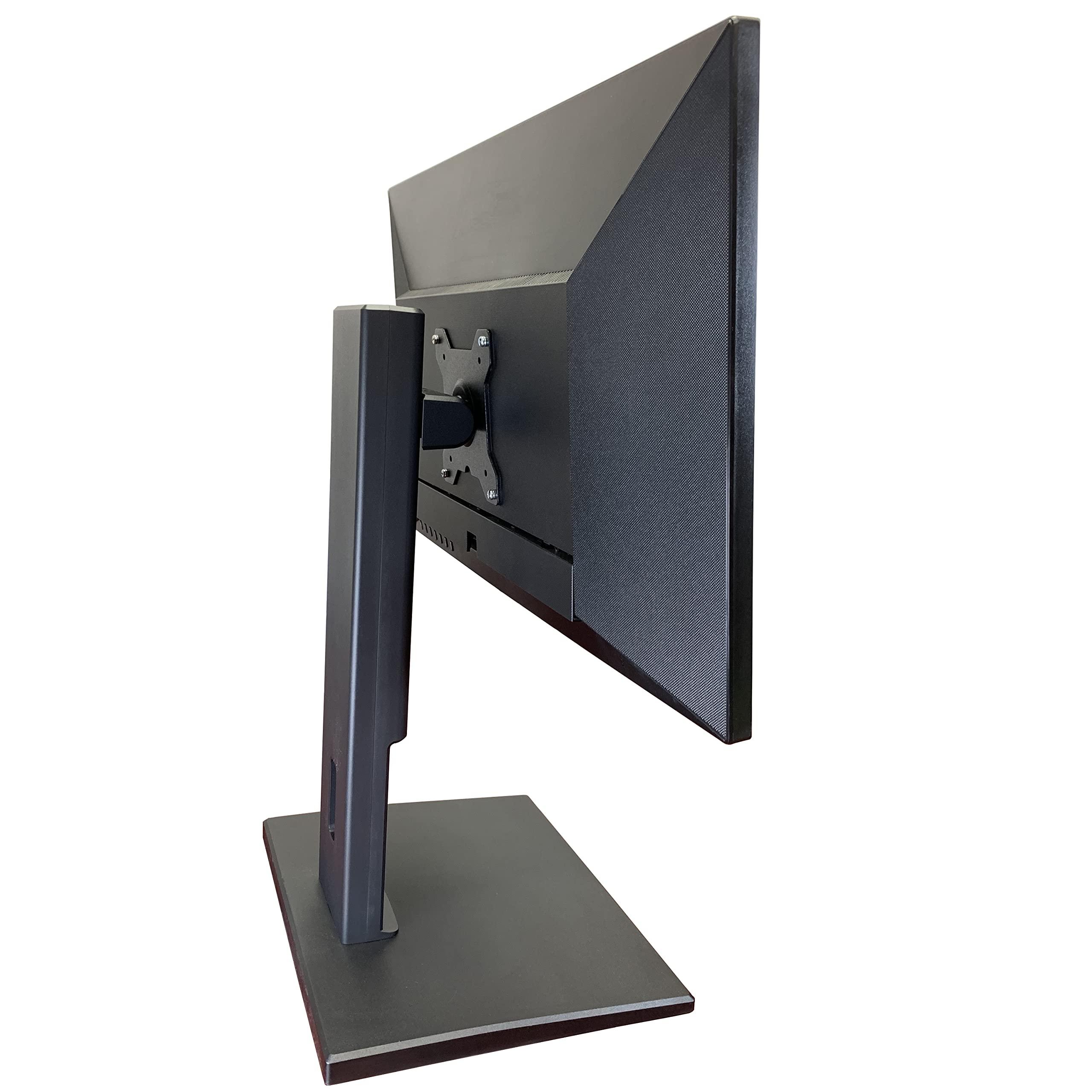 Amer Networks Amer Networks - AMR1SH - Amer Mounts Single Flat Panel Monitor Stand With VESA Mounting Support - Up to 32 Screen Support - 26 lb Load Capacity - 17.7 Height x 11.8 Width x 9.7 Depth - Aluminum Alloy,