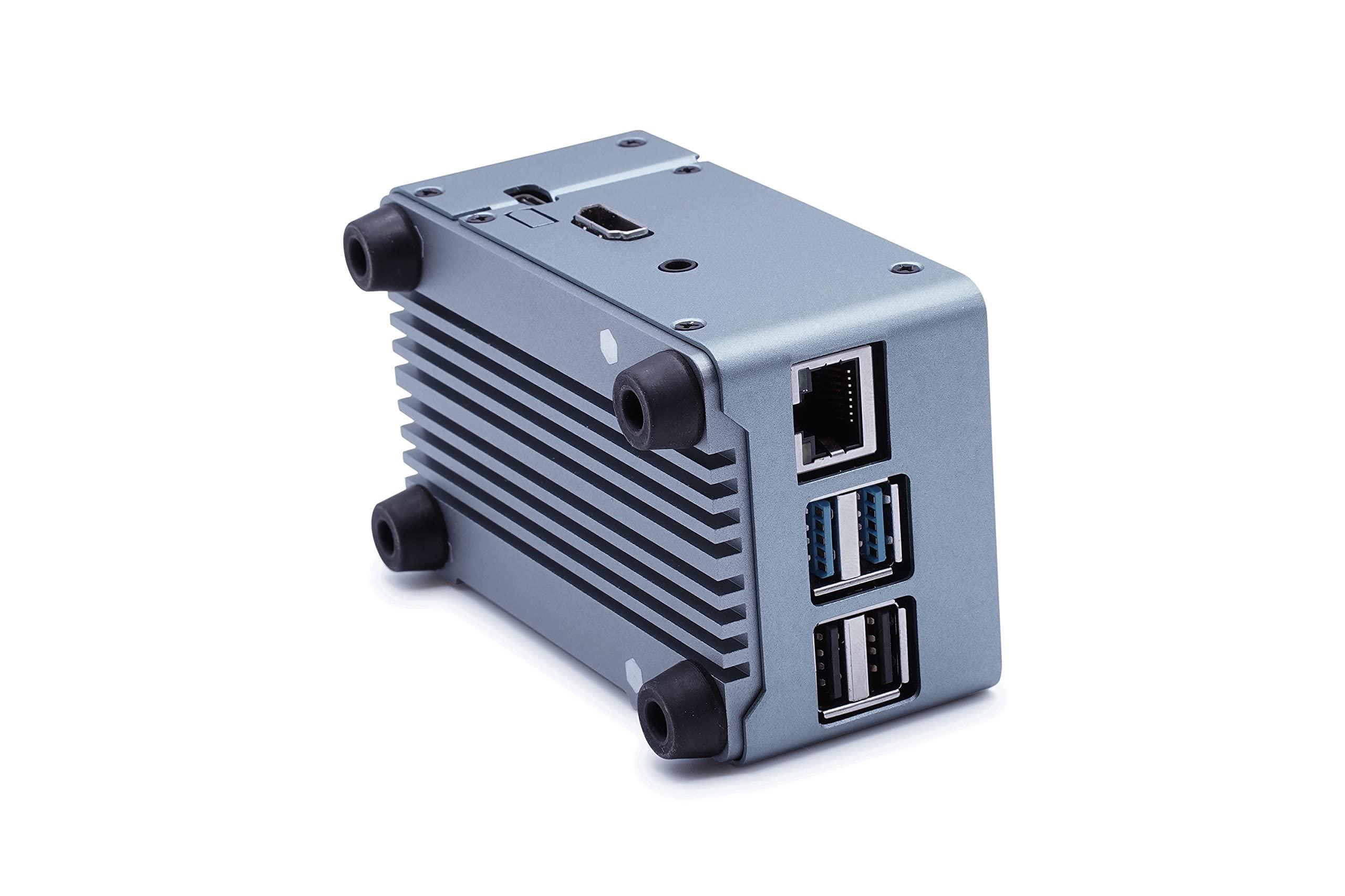 KKSB Cases KKSB Rock 4 SE Case | Sandblasted Aluminium | Built-in Heatsink | Space for SSD or Hats