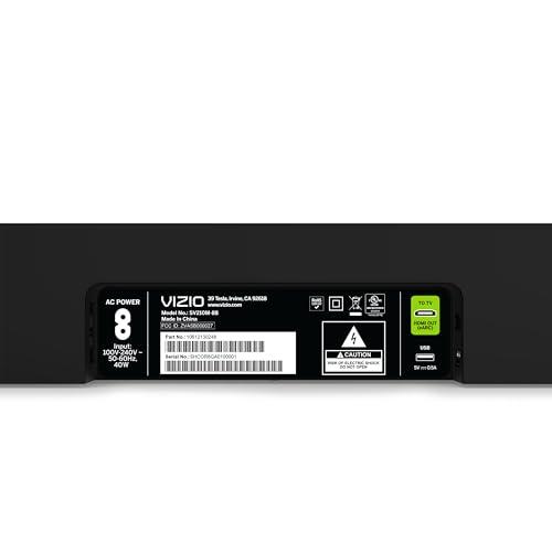 VIZIO VIZIO 2.1 Soundbar, Wireless Subwoofer w/Dolby Atmos, DTS:X, Bluetooth Speaker SV210M-0808 (New, 2024 Model)