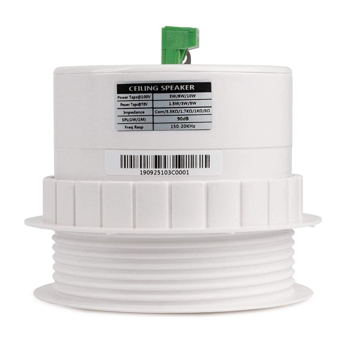 Pure Resonance Audio Pure Resonance Audio C3 3" Micro Ceiling Speaker with Easy-Mounting Ring