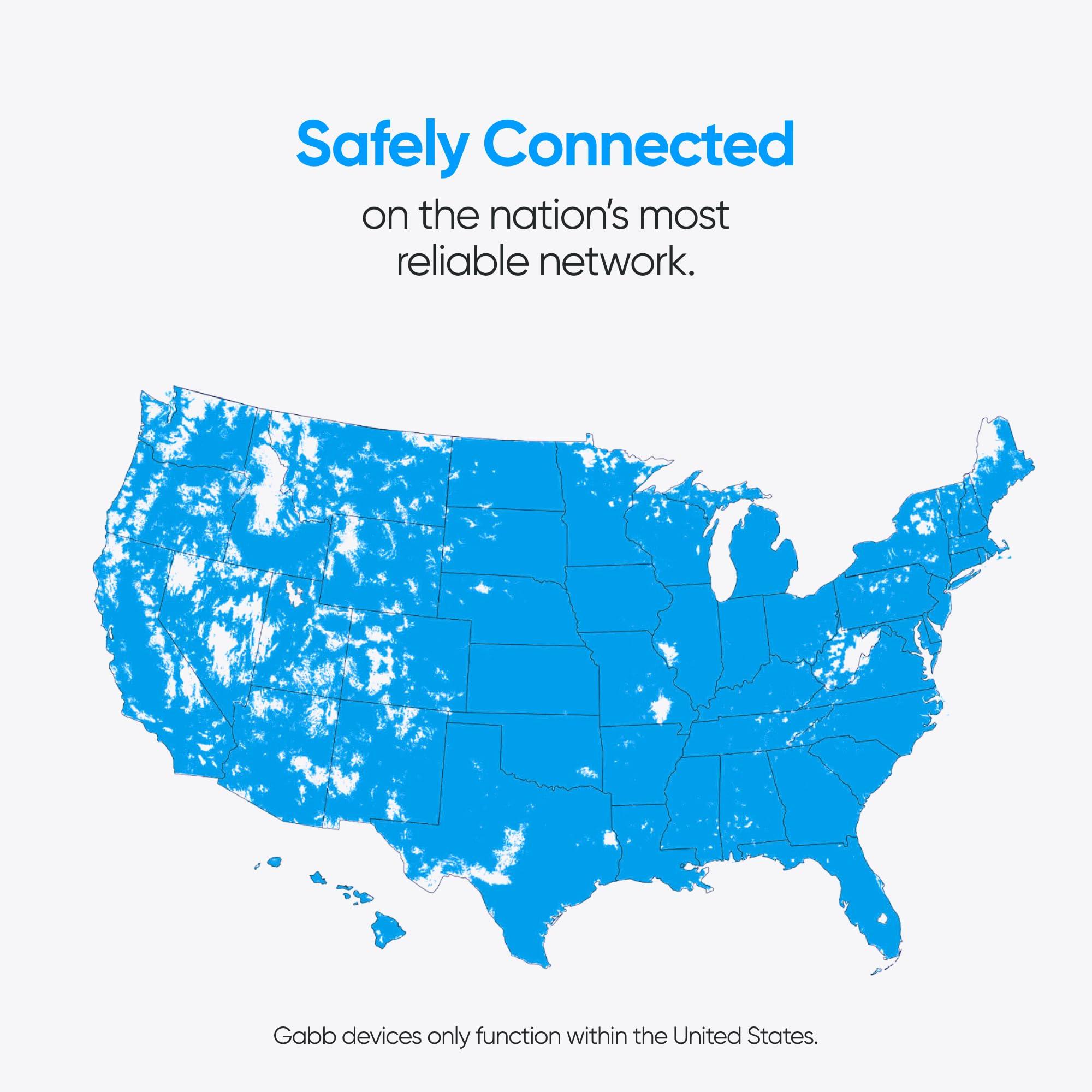 Gabb Gabb Watch 3e - GPS Tracker for Kids, Digital Smart Watch, No Social Media or Internet, Fees Required (Silver)