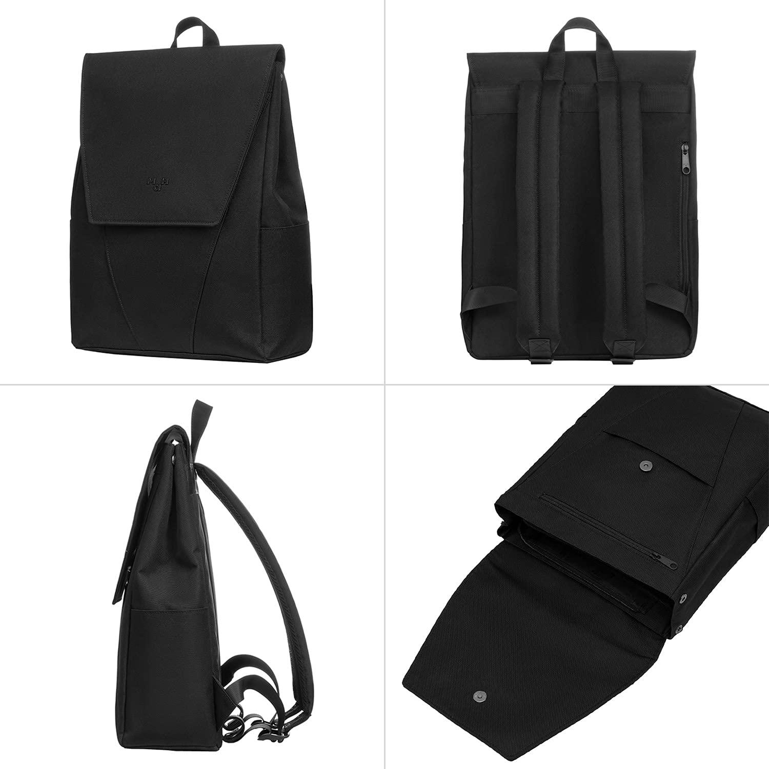 MAH MAH Young Travel Backpack, 15.6 Sleeve Laptop Backpack, Work or School Backpack, Black