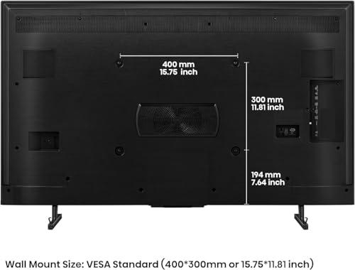 Hisense Hisense 55-Inch Class U8 Series Mini-LED ULED 4K UHD Google Smart TV (55U8N, 2024 Model) - QLED, Dolby Vision IQ, Dolby Atmos, Full Array Local Dimming Pro, 144Hz Game Mode Pro, Alexa Compatibility