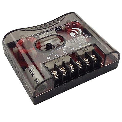 Massive Audio Massive Audio FK6-6.5 Inch, 320 Watts Max Hi Quality Component Speakers, FK Series, 20mm Aluminum Dome Ferro Fluid, 12dB Linkwitz–Riley Crossover, 4 Ohm (Sold AS Pair)