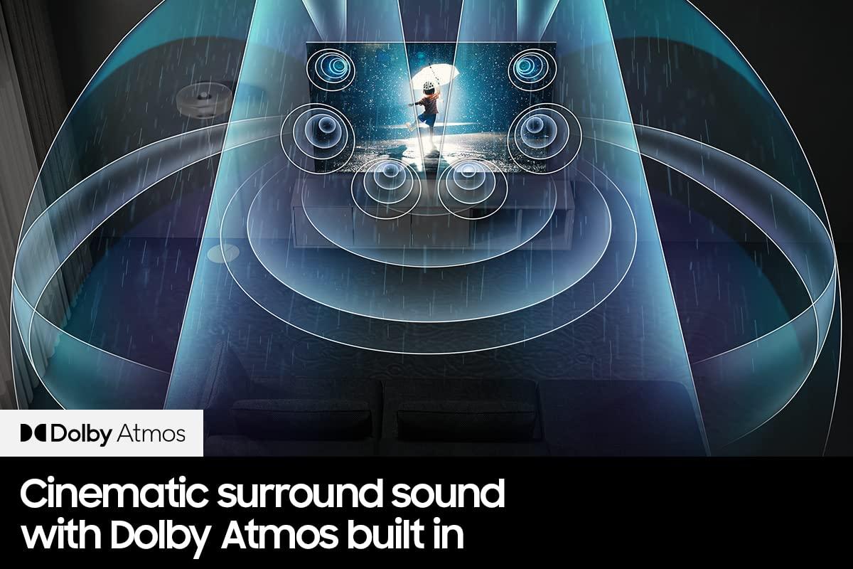 SAMSUNG SAMSUNG 75-Inch Class Neo QLED 4K QN90B Series Mini LED Quantum HDR 32x Smart TV with Alexa Built-in (QN75QN90BAFXZA, 2022 Model) (Renewed)