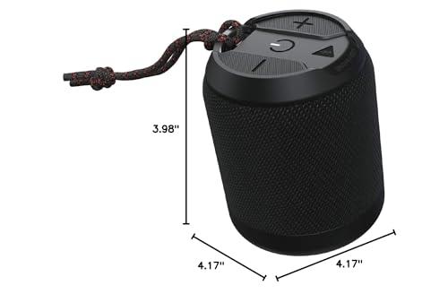 Braven Braven BRV-Mini - Waterproof Pairing Speaker - Rugged Portable Wireless Speaker - 12 Hours of Playtime - Black (604203553)