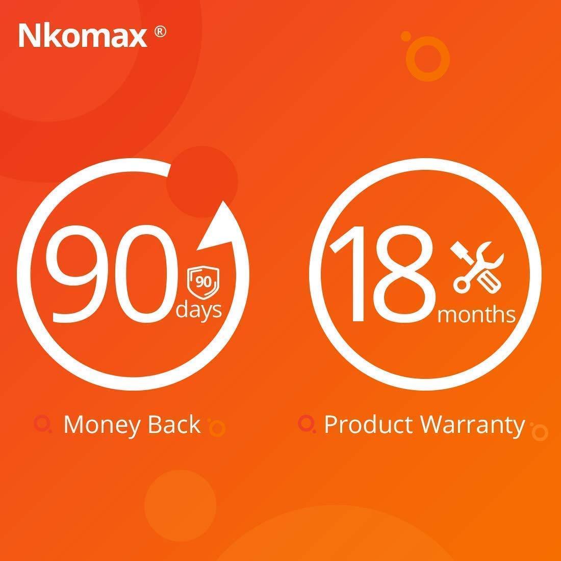 nkomax Webcam Cover Slider, Laptop Camera Cover 0.027in Ultra-Thin Fits Smartphones Tablets Macbooks Computers Desktops with Strong Adhensive, Protecting Privacy and Securtiy (6 Pack)