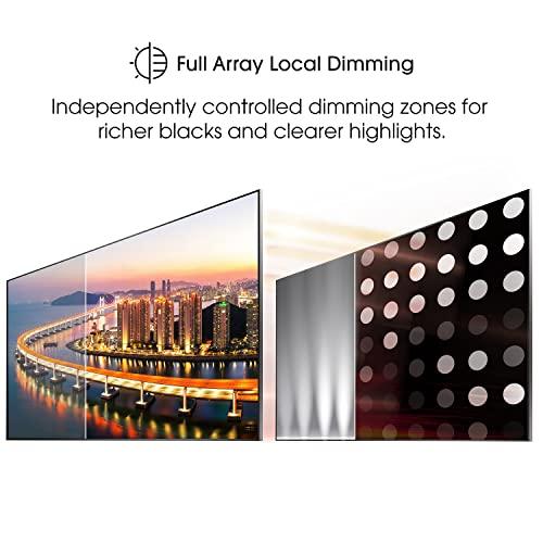 Hisense Hisense ULED 4K Premium 75U6G Quantum Dot QLED Series 75-Inch Android 4K Smart TV with Alexa Compatibility, 600-nit HDR10+, Dolby Vision & Atmos, Voice Remote (2021 Model)