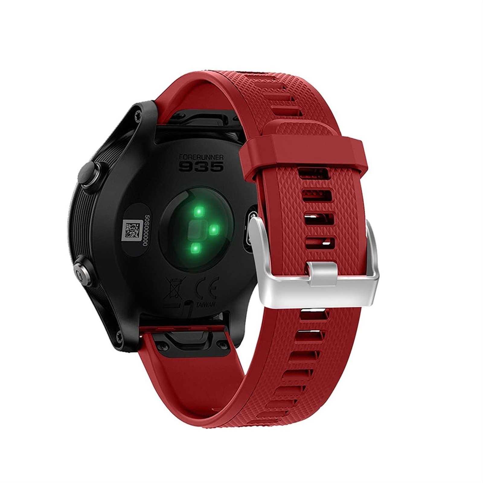 IOTUP IOTUP Replacement Silicone Watch Strap Band for Garmin Forerunner 935 GPS Watch Quick Release Watchbands (Color : 7)