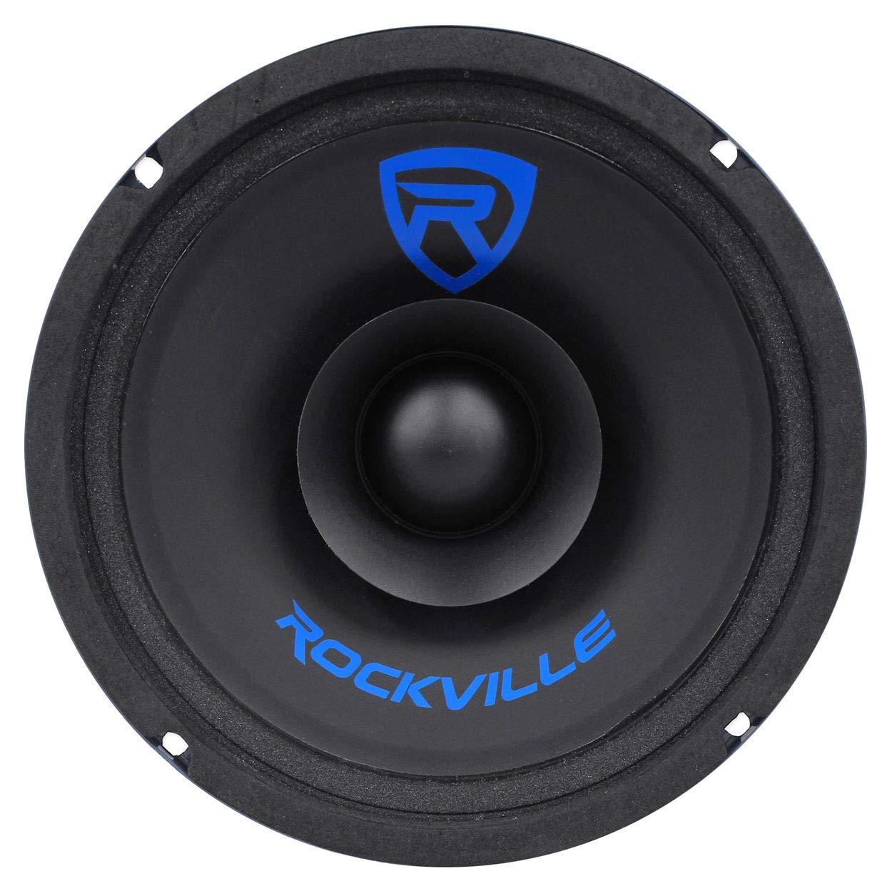 Rockville Rockville (6) RM64SP CEA Compliant 6.5 480W Midrange Car Speakers 4 Ohm