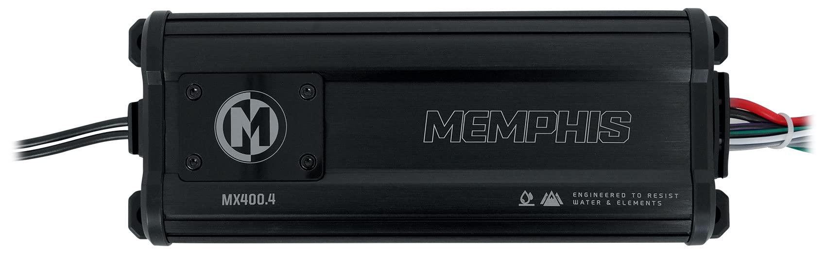 Memphis Memphis Audio MX400.4 400w RMS 4 Channel Powersports UTV ATV Amplifier IP66 Amp