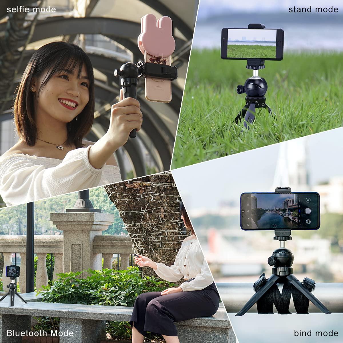 Sirui Sirui 3T05PH Mini Table Top Tripod with Phone Clamp and Bluetooth Remote