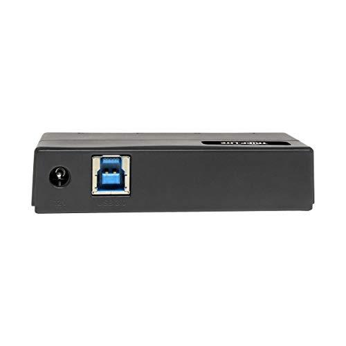 Tripp Lite Tripp Lite 4 Port Powered USB Hub, USB 3.0 Hub, USB-A Ports, 2.4A, Black (U360-004-2F)