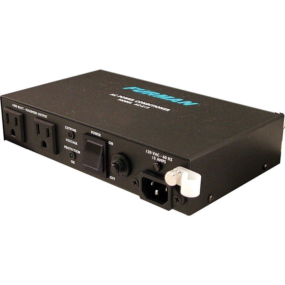 Furman Furman AC-215A 2-Outlet Power Conditioner with (2) Extension Cable Bundle