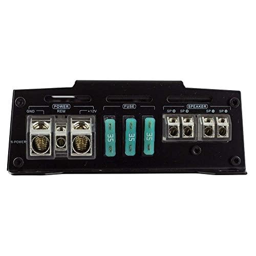 DS18 DS18 CANDY-XXL1B Amplifier in Black - Class D, Monoblock, 3000 Watts Max, Digital, 1/2/4 Ohm, with Remote Subwoofer Level Controller - Compact Mini Amplifier for Speakers in Car Audio System