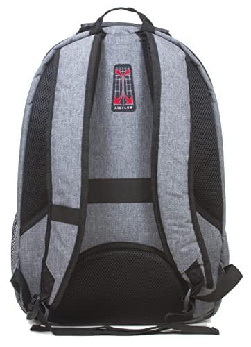 Dejuno Dejuno Men's Commuter Backpack Checkpoint-Friendly Laptop Pocket, Heather Grey, 15.6-Inch