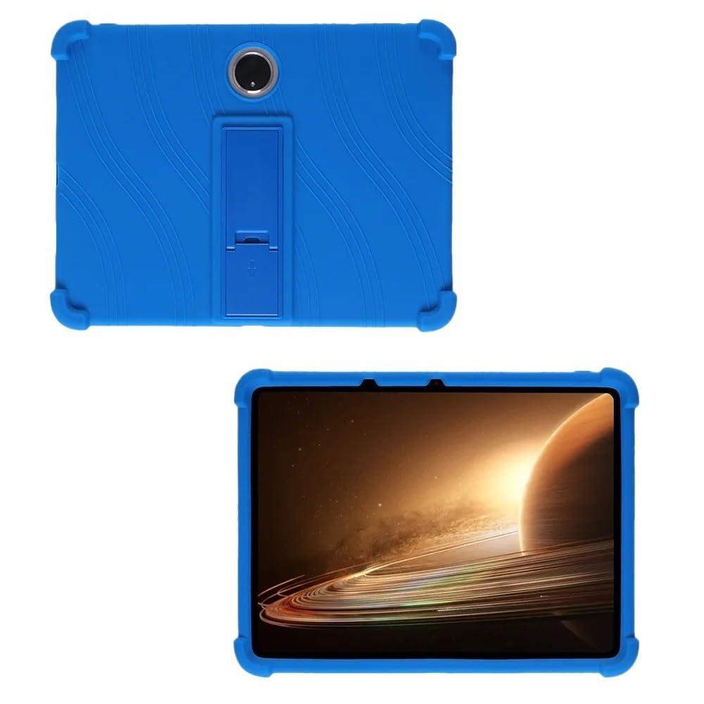 SOENS SOENS Suitable for Huawei Honor Pad 9 Case 12.1-inch 2024 Soft Silicone Anti Drop Case HEY2-W09 HEY2-W19 Tablet Case (Color : Deep Blue, Size : for Honor Pad 9)