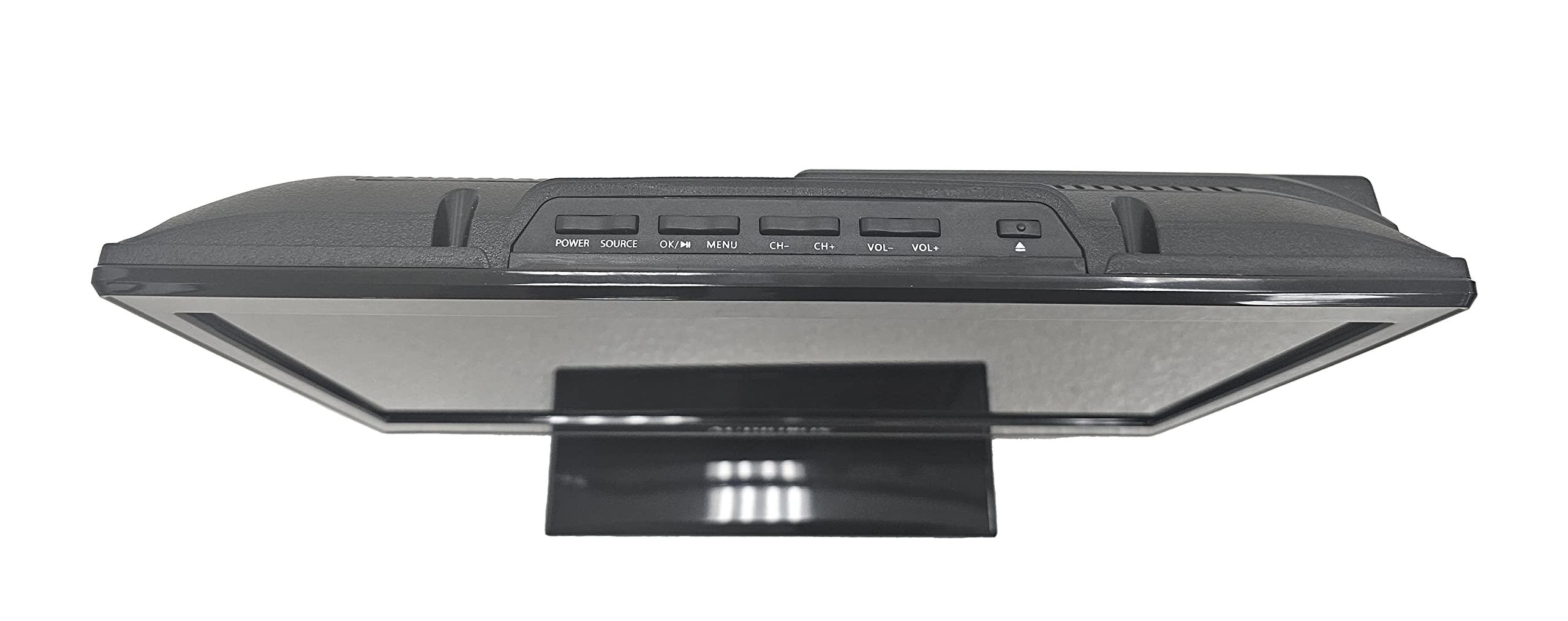 Audiobox Audiobox 13.3" HDTV with Built-in DVD Player with HDMI, USB, Car Cord Adapter and Digital Noise Reduction, Compact TV Television RV, Camping, Outdoors