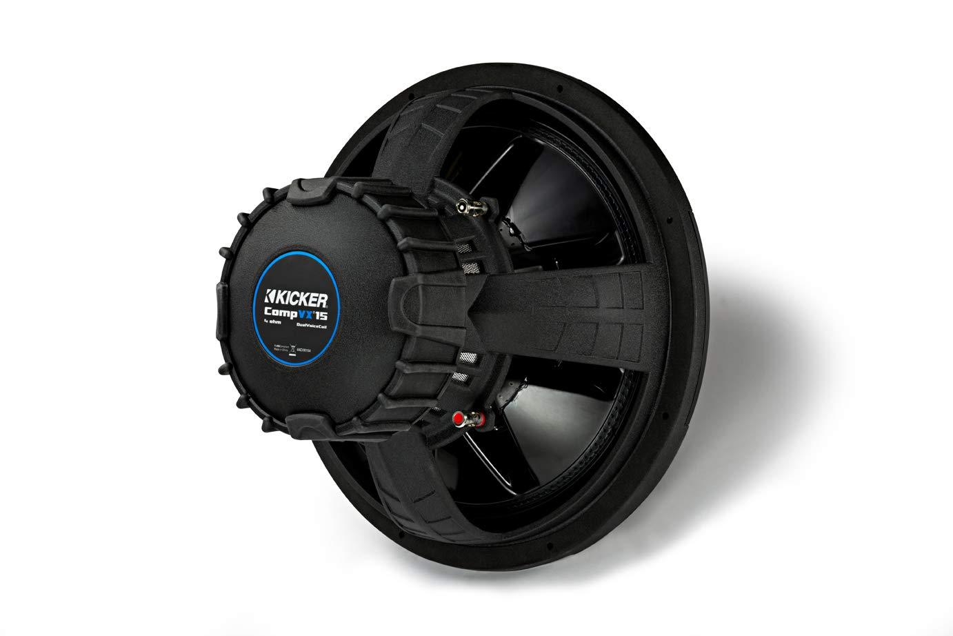 KICKER Kicker CVX152 COMPVX 15\" Subwoofer Dual Voice Coil 2-Ohm 1000W