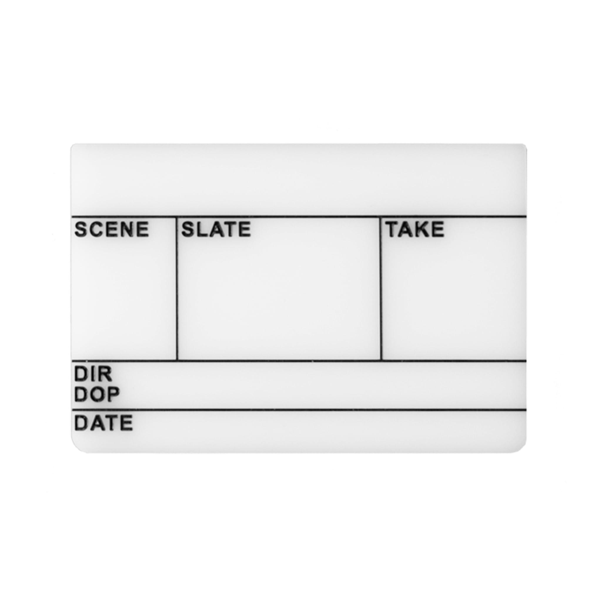 Filmsticks Filmsticks Professional All Weather Clapperboard Kits for Motion Picture & TV Production (Nano)