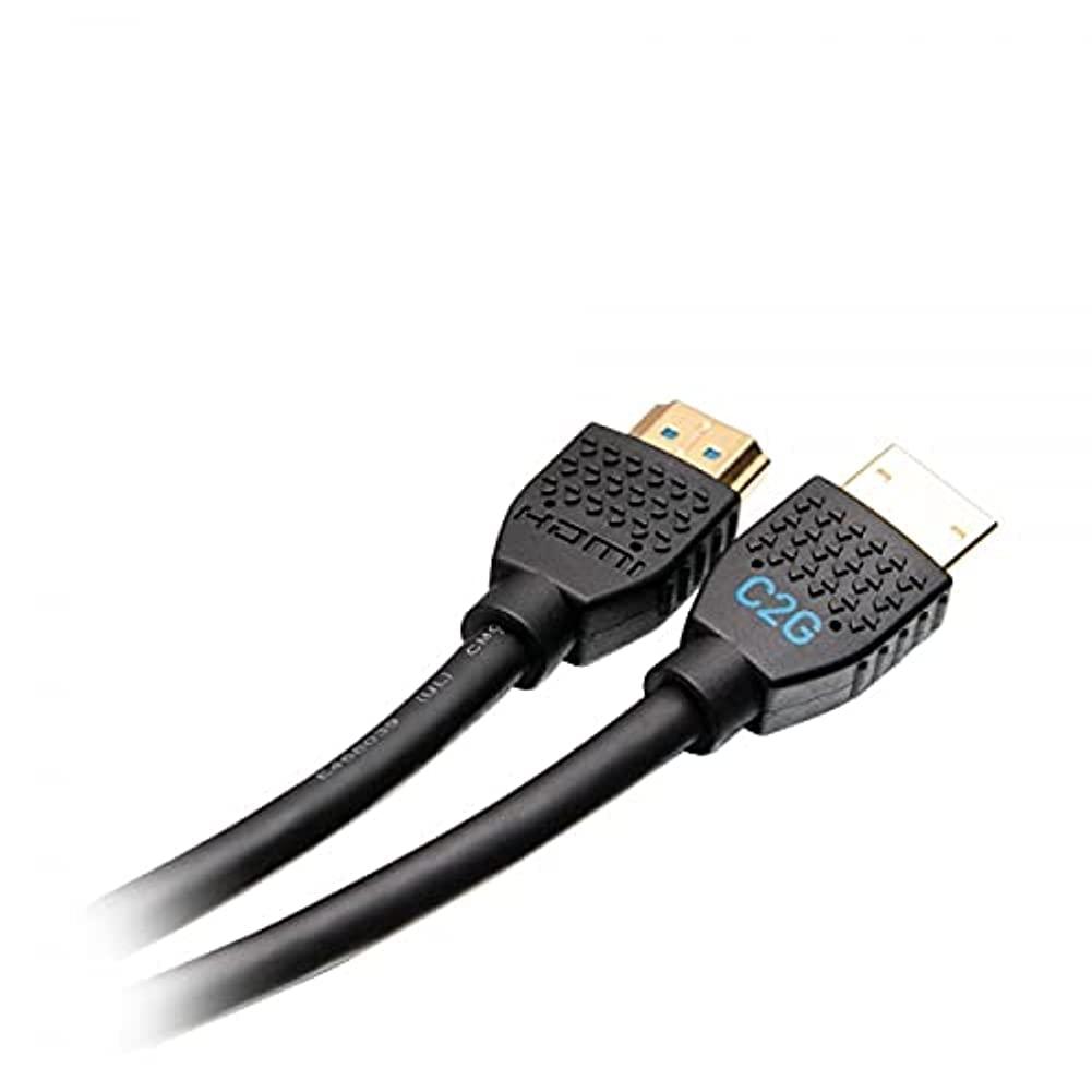 C2G C2G C2G10378 10 ft. 60 Hz Ultra Flexible Gripping 4K HDMI Cable44; Black