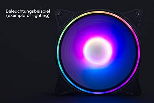 Alphacool Alphacool Rise Aurora 140mm Fan 140x140x25mm (24837)