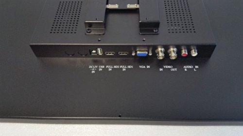 ViewEra ViewEra V215HBM TFT LCD Security Monitor 21.5" Screen Size, VGA, 2X HDMI in, 1x USB in, 1x BNC in, Resolution 1920 x 1080, Brightness 250, Contrast Ratio 1000:1, Response Time 5ms, Built-in Speaker