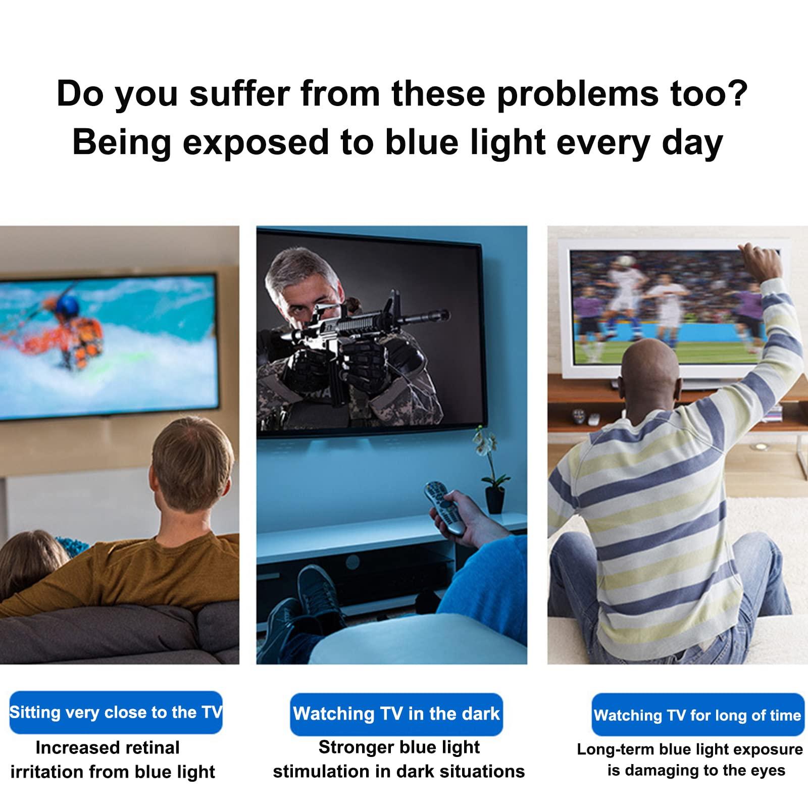 AIZYR AIZYR 86 Inch TV Screen Protector Frosted Matte Anti Glare Screen Protection Panel Filter Blocking UV & Blue Light from 380 to 495nm for LCD, LED, 4K OLED & QLED HDTV Displays,75.8x43.3inch