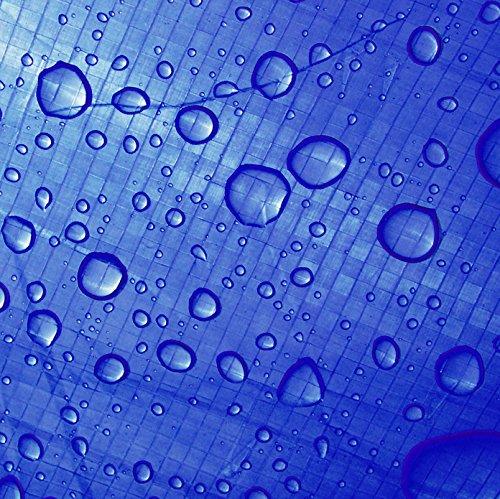 Wilmar Performance Tool W6011 (12 x 16 ft) Tarp Cover Blue Waterproof Great for Tarpaulin Canopy Tent, Boat, RV Or Pool Cover Performance Tool (Standard Poly Tarp)
