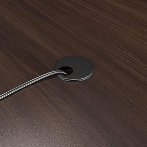 Sauder OfficeWorks by Sauder Affirm 60 X 24 Desk Shell/cred/Return, Noble Elm Finish