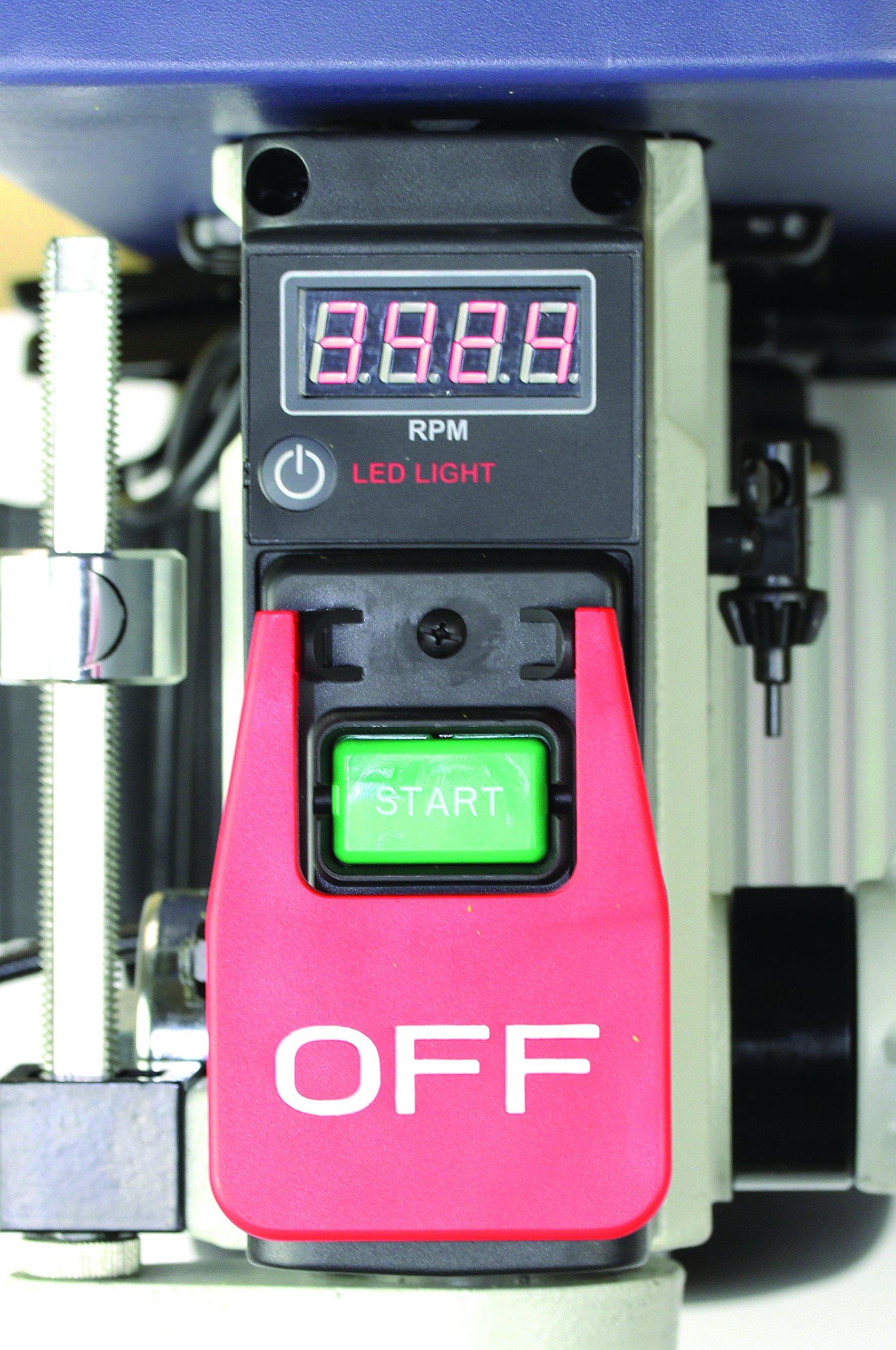 Palmgren 15\" 16- Speed Floor Step Pulley Drill Press