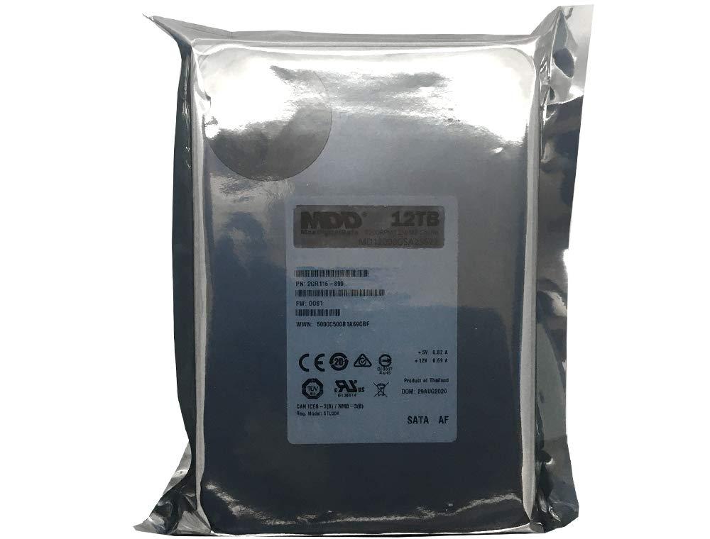 MDD MAXDIGITALDATA MaxDigitalData (MD12000GSA25672) 12TB 7200RPM SATA 6Gb/s 256MB Cache 3.5inch Internal Desktop Hard Drive (Renewed)