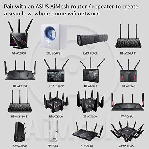 ASUS ASUS AC1900 WiFi Gaming Router (RT-AC68U) - Dual Band Gigabit Wireless Internet Router, Gaming & Streaming, AiMesh Compatible, Included Lifetime Internet Security, Adaptive QoS, Parental Control