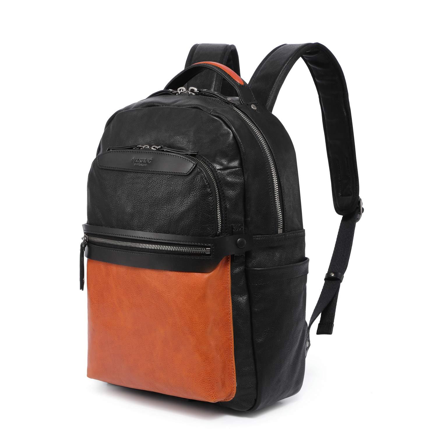 OLD TREND OLD TREND Genuine Leather Sotis Backpack (Chestnut/Black)