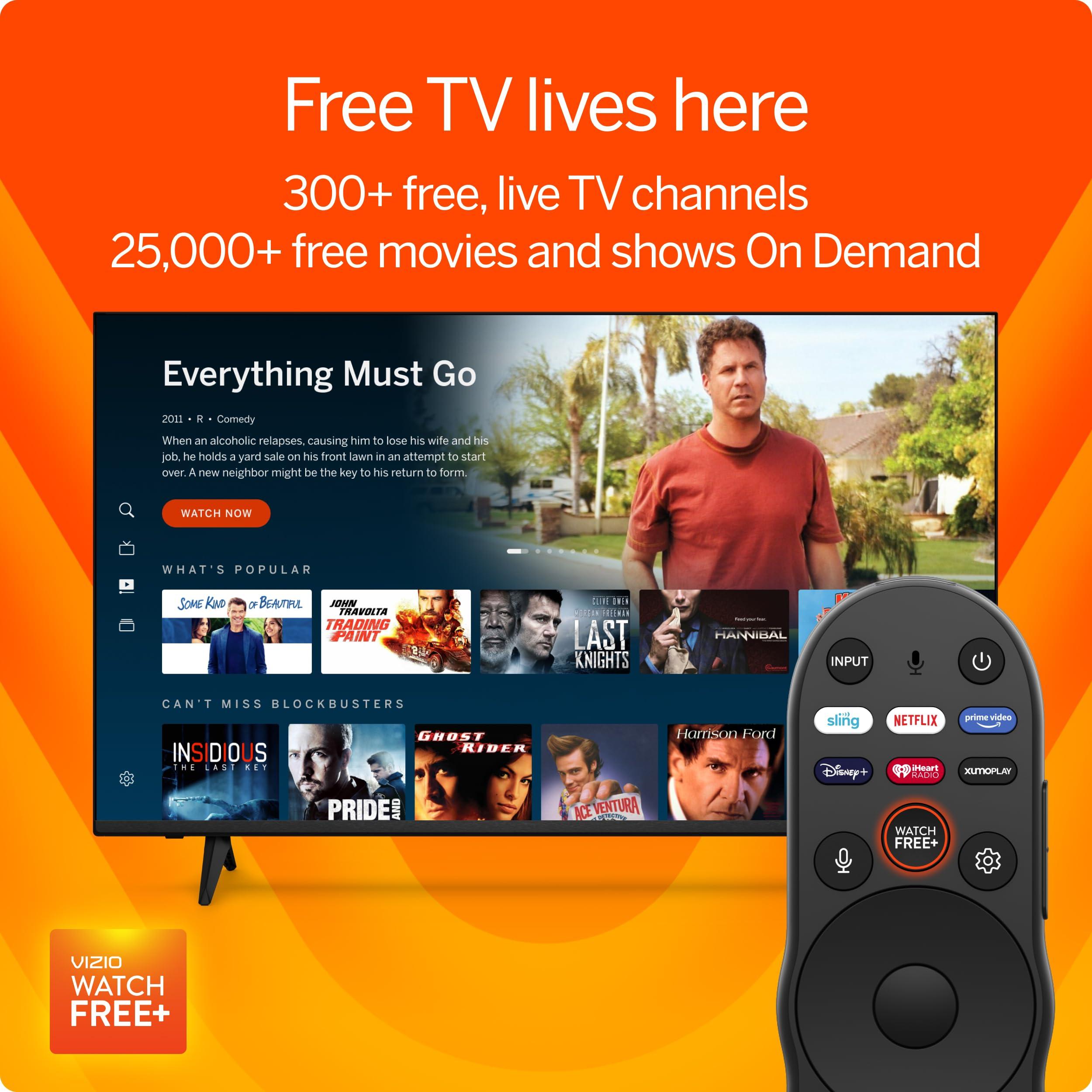 VIZIO VIZIO 50-inch MQX-Series 4K 120Hz QLED HDR10+ Smart TV with Dolby Vision, Active Full Array, 240Hz @ 1080p PC Gaming, WiFi 6E, Apple AirPlay, Chromecast Built-in, M50QXM-K01, 2023 Model