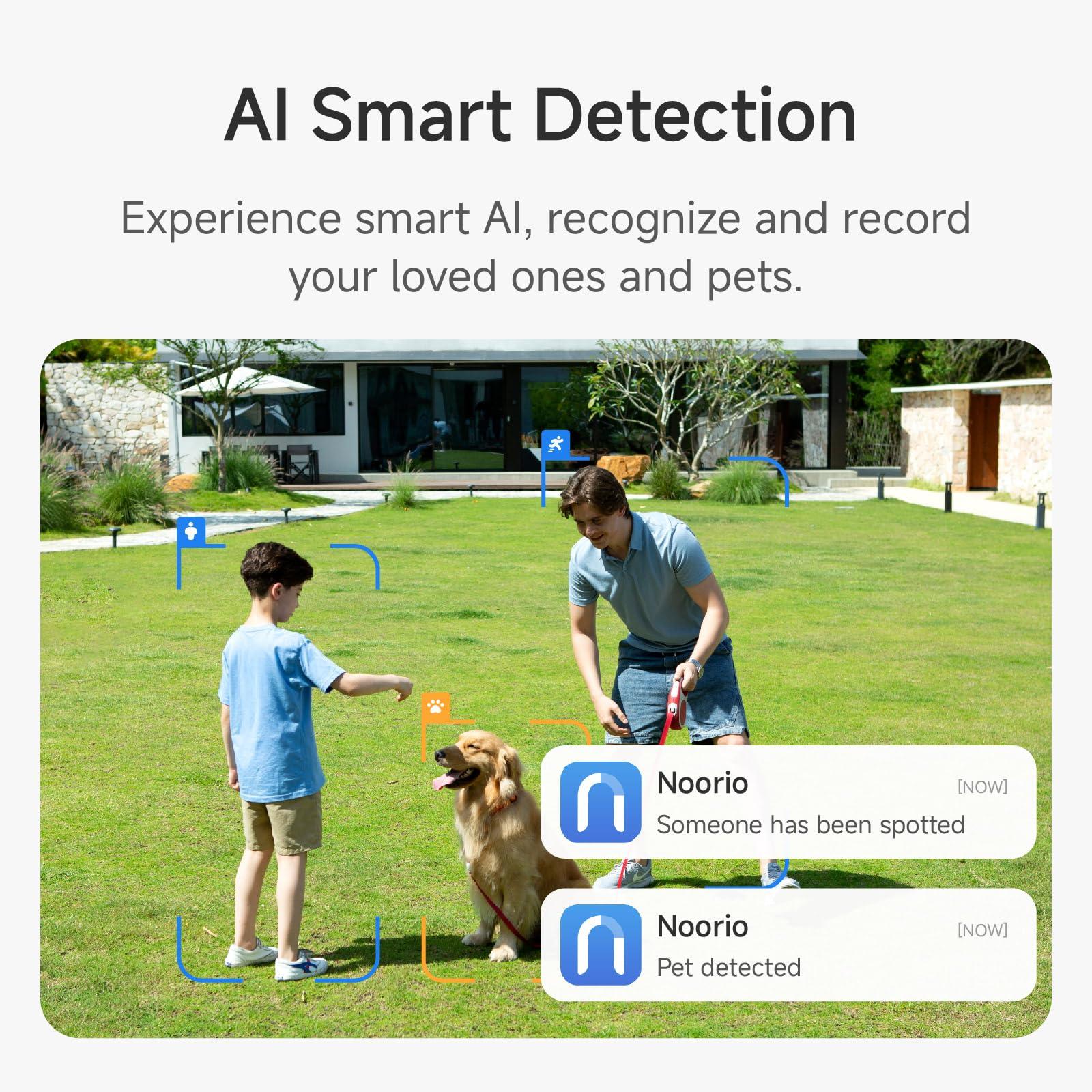 Noorio Noorio Home Security System with B211 Camera x2B200 Camera x2 Hub x1