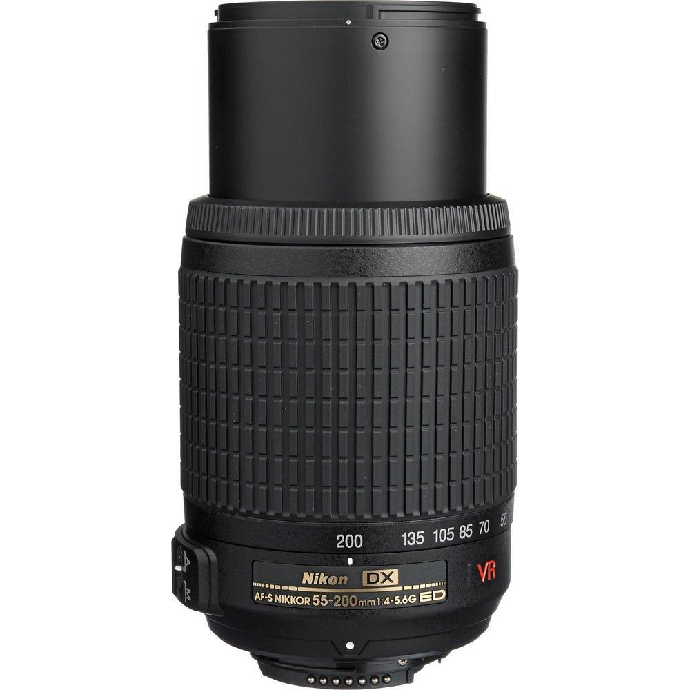Nikon Nikon 55-200mm f/4-5.6G ED IF AF-S DX VR [Vibration Reduction] Nikkor Zoom Lens Bulk packaging (White box, New)