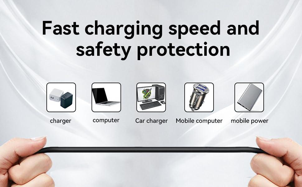 FitTurn FitTurn USB Charger Compatible with Fitbit Ace 3 Activity Tracker 3.3ft/100cm Replacement USB Charger Charging Clip Cable Base Data Sync for Ace 3 Fitness Tracker 6+ 2Pack Black