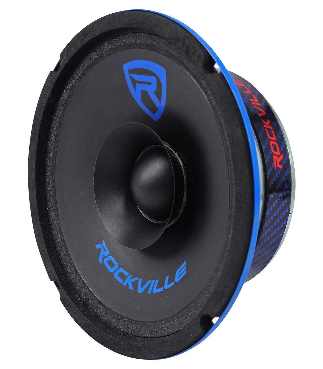 Rockville Rockville (6) RM68SP CEA Compliant 6.5 480W Midrange Car Speakers 8 Ohm