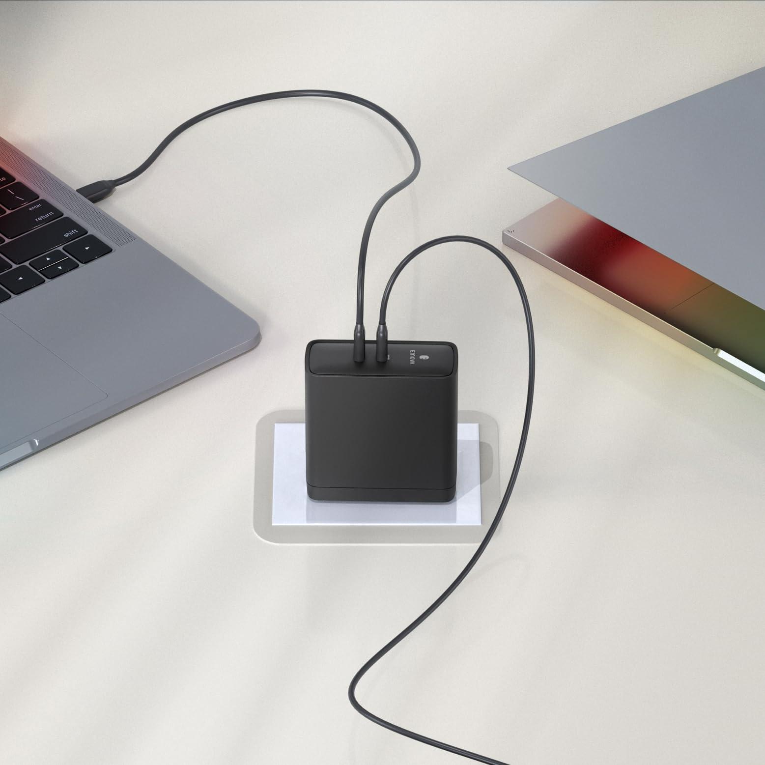 EINOVA Einova Polaris 140W Dual Port 140W USB-C Charger with GaN & PD 3.1 PPS (CXX140WUS.00)
