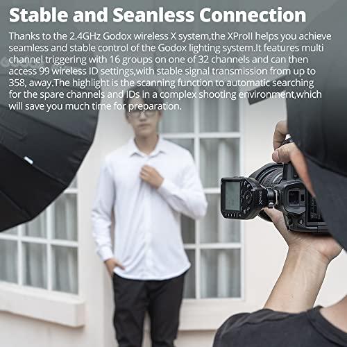 GODOX Godox XproII-C Trigger, Godox Flash Trigger for Canon, TTL Wireless Flash Trigger, HSS 1/8000s, 11 Customizable 5 Group Button, Can Bluetooth Connection (XproII-C)