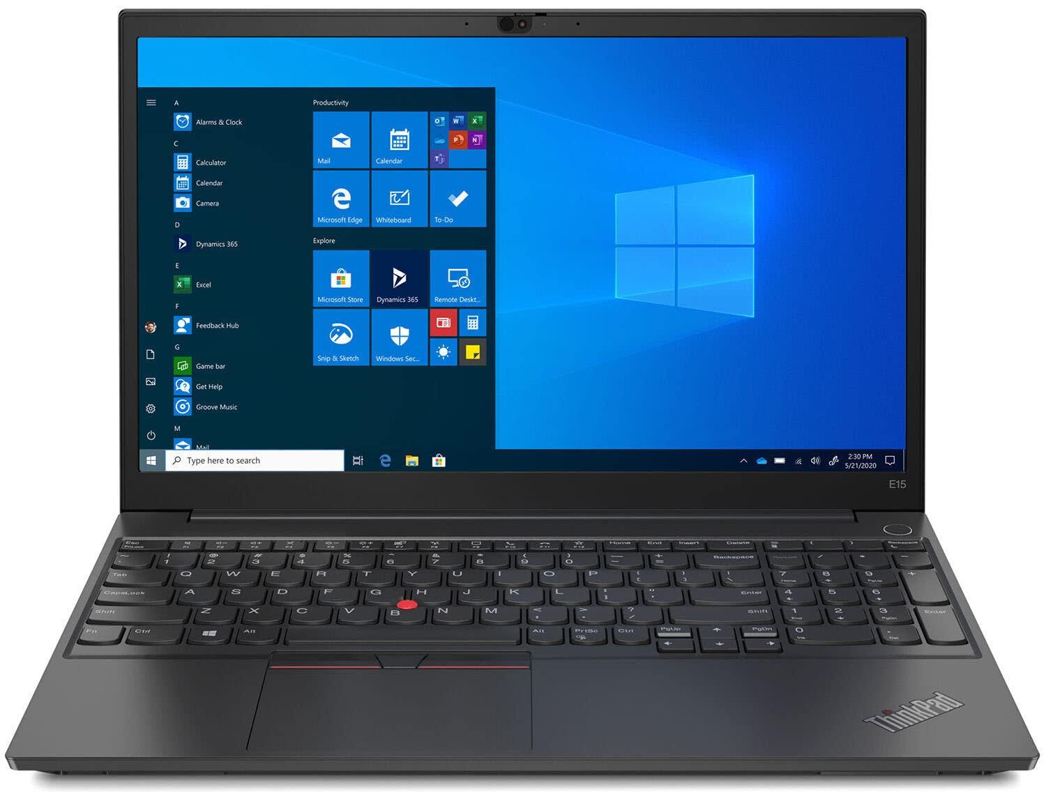 Lenovo Lenovo ThinkPad E15 Gen 2 15.6" 60Hz Full HD Home & Business Laptop (Intel i5-1135G7 4-Core, 8GB RAM, 1TB SSD, Intel Iris Xe, WiFi 6, Bluetooth 5.0, Webcam, Win 11 Pro) with Hub