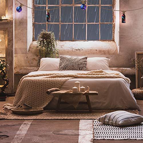 Feit Electric Feit Electric FY/G25/RGB/CR/LED 1W Decorative Fairy RGB Crackle Glass Magical Glow G25 LED Light Bulb, 4.9\" H x 3.1\" D, Multi-Color