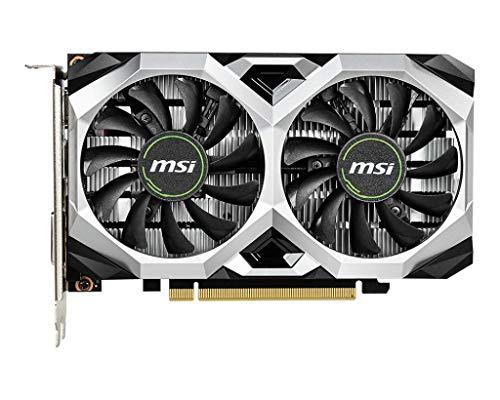 MSI MSI Gaming GeForce GTX 1650 128-Bit HDMI/DP/DVI 4GB GDRR6 HDCP Support DirectX 12 VR Ready OC Graphics Card (GTX 1650 D6 Ventus XS OC)