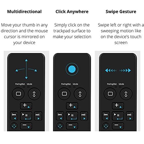 TNP Products TNP Bluetooth Remote Control for iPad iPhone - Trackpad Media Presenter for iOS Mac Android Tablet PC - Wireless Camera Shutter, Media Button, Presentation Clicker, iPad Air Pro, MacBook Pro Mini M1
